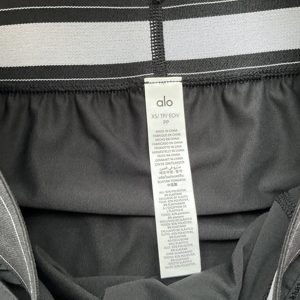 Alo Yoga Match Point Tennis Skirt Black XS - Picture 11 of 14